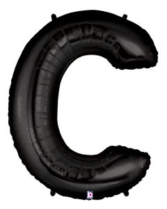 40" Black "C" Megaloon