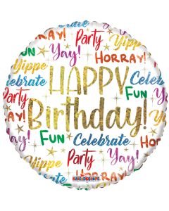 18" Birthday Party Phrases