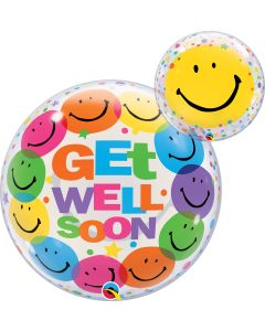 22" Get Well Smiles Bubble