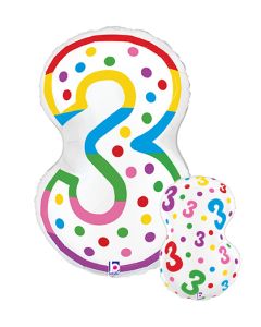 24" Birthday Candle 3