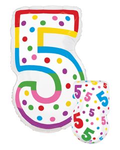 24" Birthday Candle 5