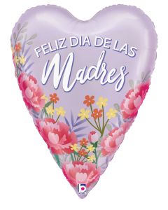 26" Corazón de Satén para el Día de la Madre