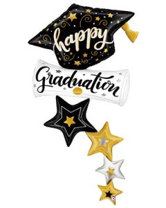 66" Special Delivery Graduation Stars
