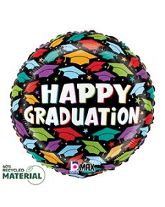 18" Brilliant Graduation Hats