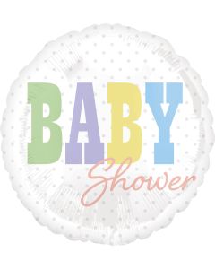 18" Baby Shower Colors