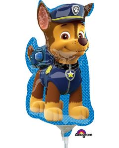 14" Paw Patrol - Chase Inflated with Cup & Stick