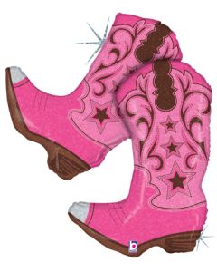 36" Dancing Boots Pink