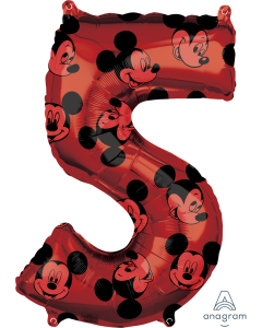 26" Mickey #5  Red