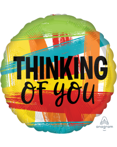 18" Brite Thinking Of You  Pkg