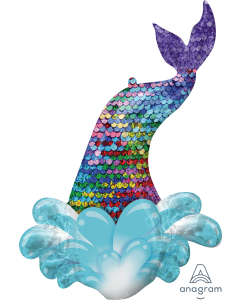 39" Mermaid Sequin Tail