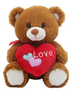 10" Happy In Love Bear Brown