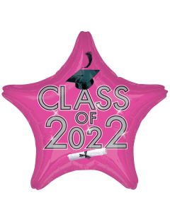 18" Class of 2022 - Pink