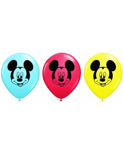 5" Mickey Mouse Face 100ct