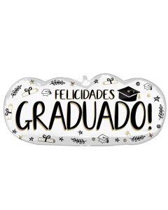 30" Sketched Felicidades Graduado