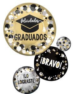 28" Felicidades Grad Circles & Dots