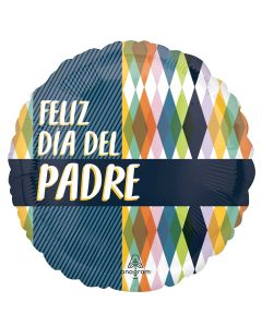 18" Feliz Dia Del Padre Retro  Pkg