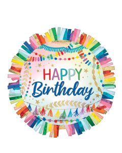 24" Birthday Streamers Fringe