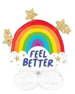 30" Airloonz Junior Rainbow Shine