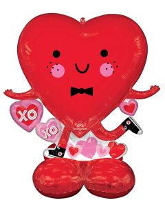 43" Airloonz Happy Heart