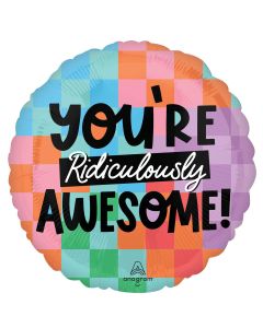 18" You're Ridiculously Awesome! Pkg