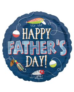 18" HFD Hooked on Dad  Pkg