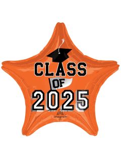 18" Class of 2025 - Orange