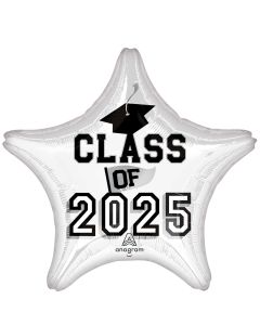 18" Class of 2025 - White