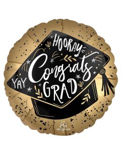 28" Satin Grad Achievement Burst