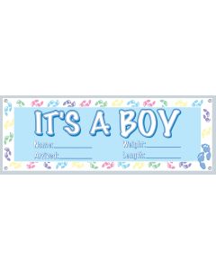 63" It's A Boy Banner