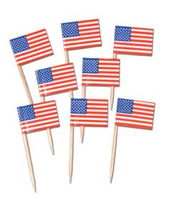 US Flag Picks 50ct