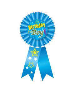 Birthday Boy Ribbon Badge