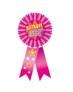 Birthday Girl Ribbon Badge