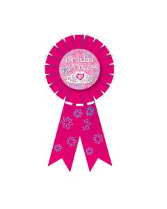 Birthday Princess Ribbon Badge