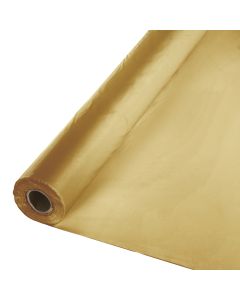 Metallic Gold Table Roll 40"x2