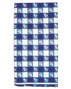 Blue Gingham Table Roll 40"x100