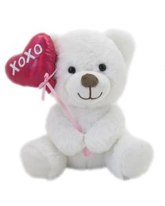 9" XOXO Balloon Bear