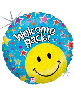 18" Smiley Welcome Back Pkg