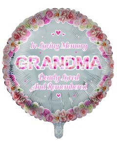 18" In Loving Memory - Grandma  Pkg