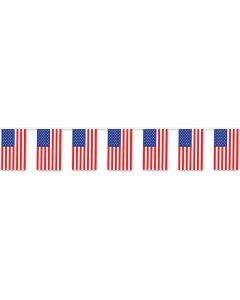 50' US Flag Pennants