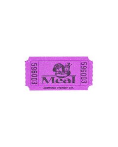 Purple Meal Tickets 2000 Roll