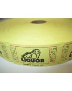 Yellow Liquor Tickets 2000 Roll